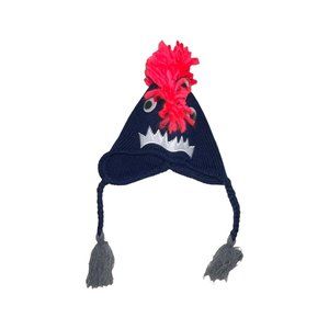 NWT Top Paw Navy Blue Monster Sweater Hat Dog Large